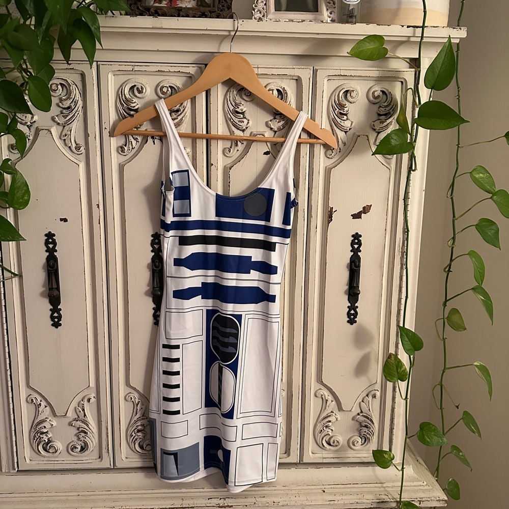 Blackmilk x Star Wars R2-D2  Dress *RARE* - Picture 3 of 5